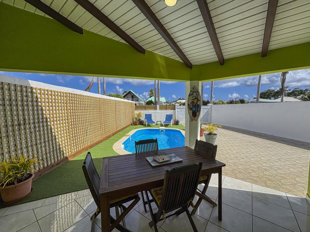 5.Location villa piscine Saint François Guadeloupe_Piscine